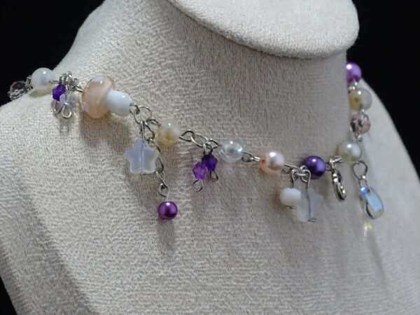 Cheshire Cat Purple Necklace Cheshire Cat Purple Necklace