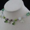 Cheshire Cat Green Necklace