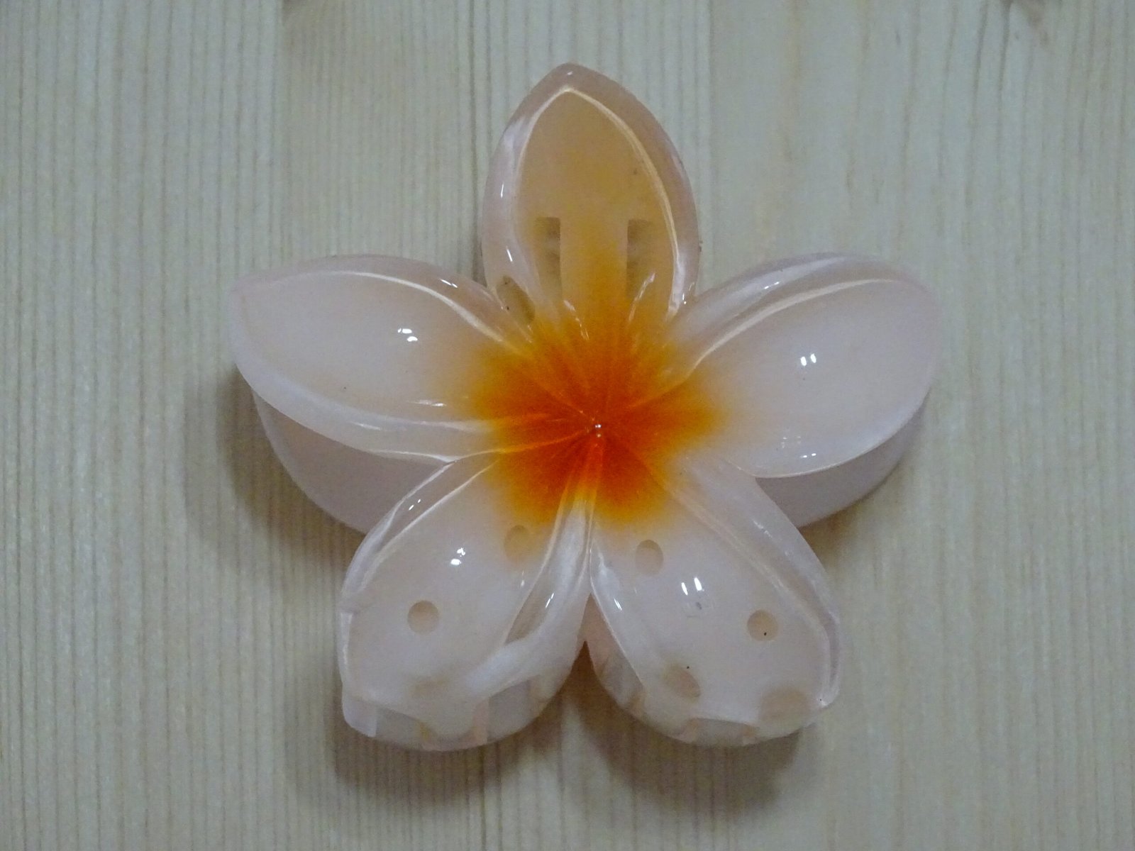 Red Flower Hair Clip