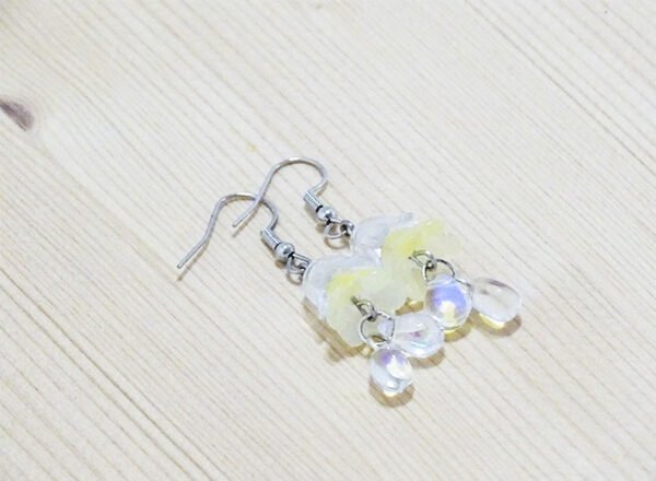 Jellyfish-Yellow-Earrings Jellyfish-Yellow-Earrings