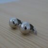 Drippy Silver Earrings