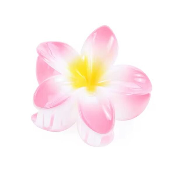 haar roze Light Pink hibiscus Flower Hair Clip