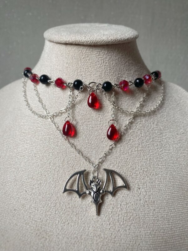 Bleeding Vampire Necklace