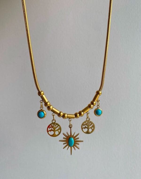 fam Family tree necklace