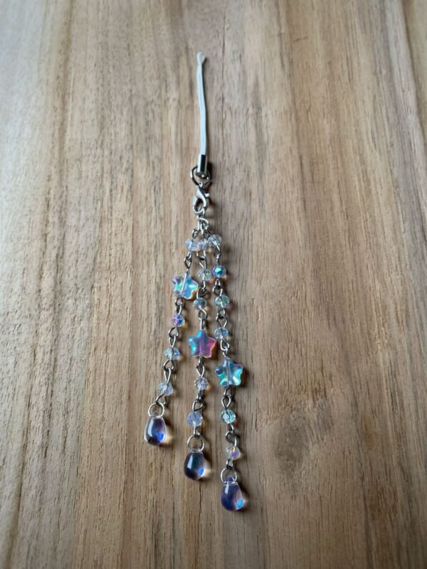 Galaxy Burst Phone Charm