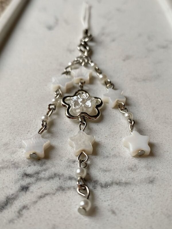Pearly Night Phone Charm