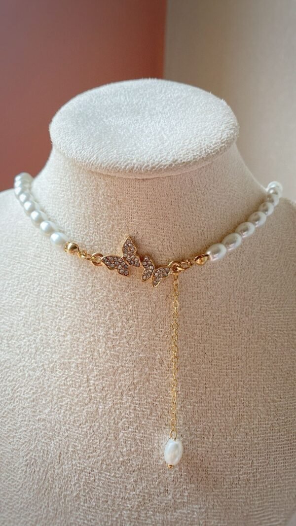 vlinder Mirabel Stainless Steel butterfly Nacklace