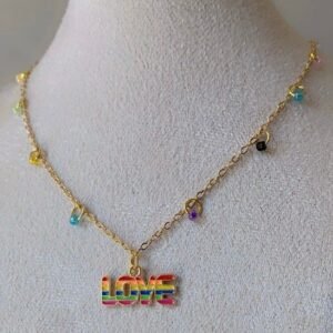 Mermaid Nacklace In Pink