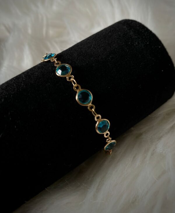 licht armband licht blue link bracelet