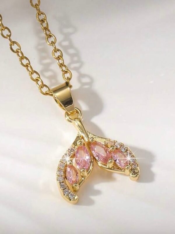 Mermaid Nacklace In Pink