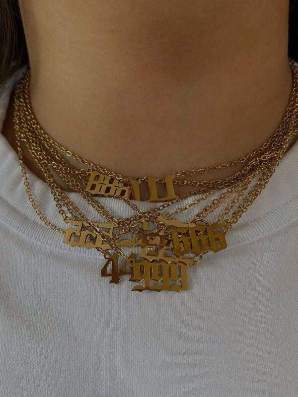 Angel Numbers Necklaces