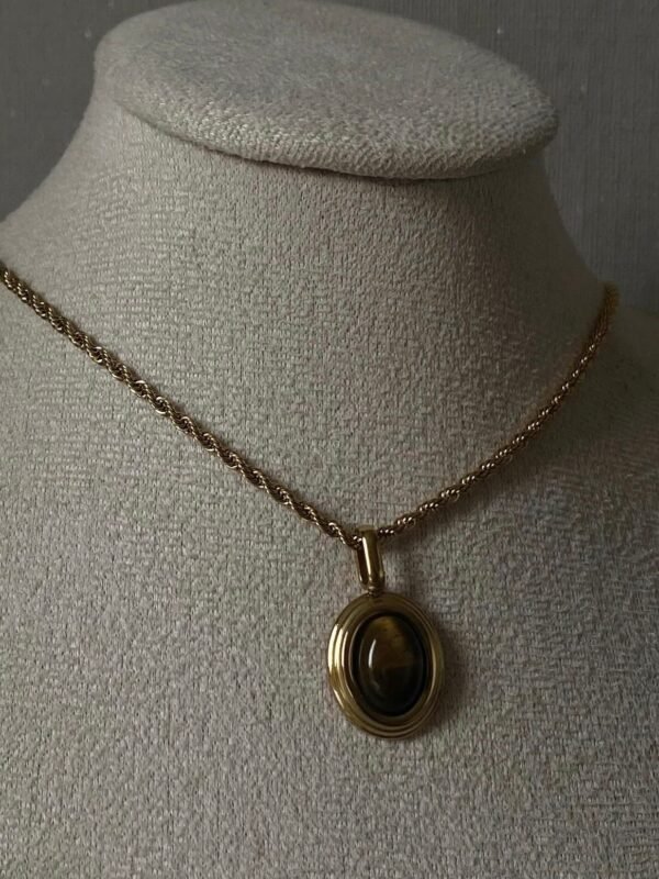 eye Eye of the Tiger Nacklace Pendant