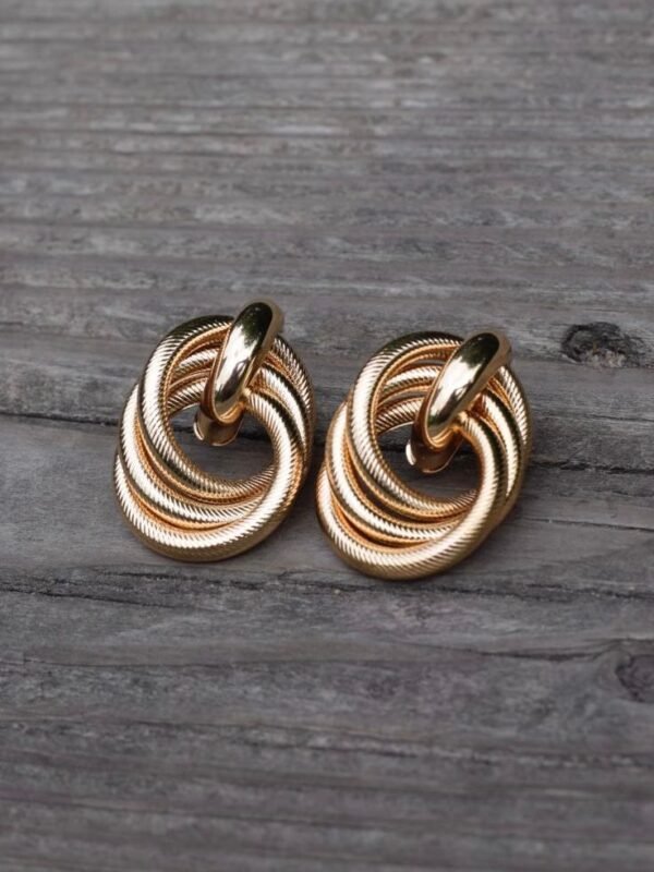 Twistend Knot Drop Earrings