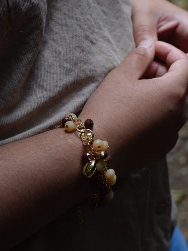 hart armbandje Beaded Charm Bracelet