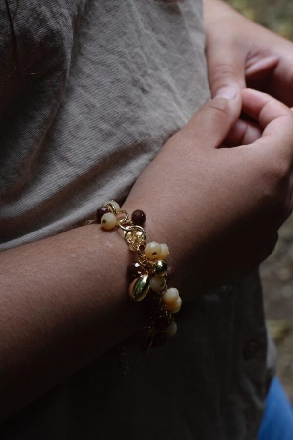 hart armbandje Beaded Charm Bracelet