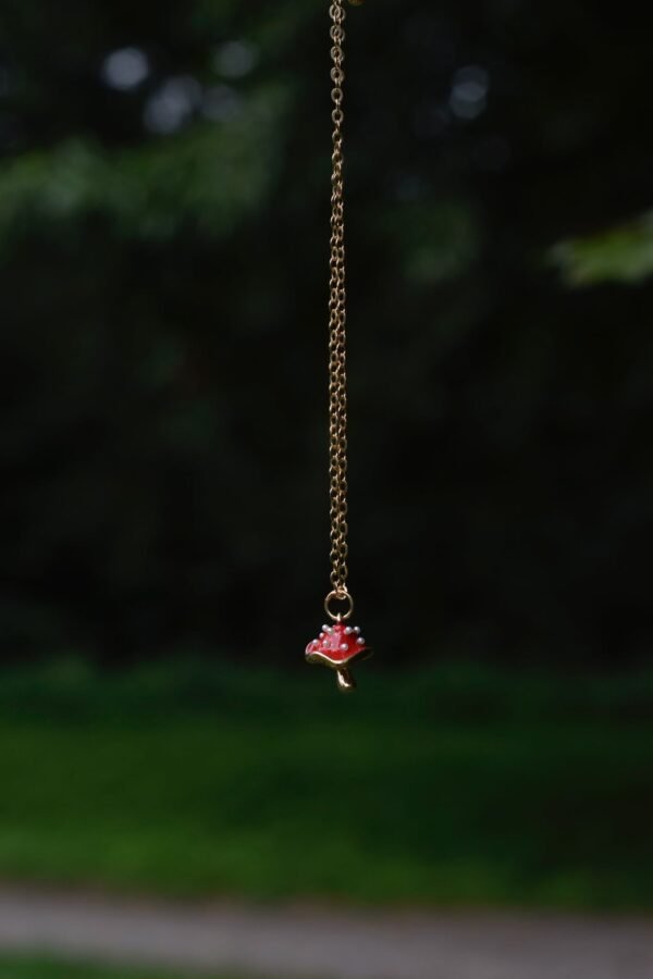 padenstoel Mushroom Nacklace