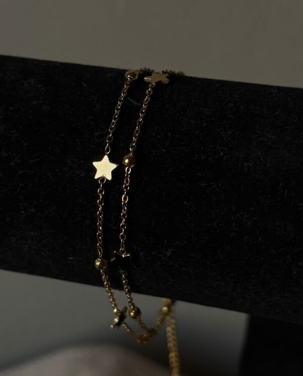 star braclet Two Doubles Star Bracelet