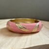 pink leaf bangle Paradise Leaf Bangle