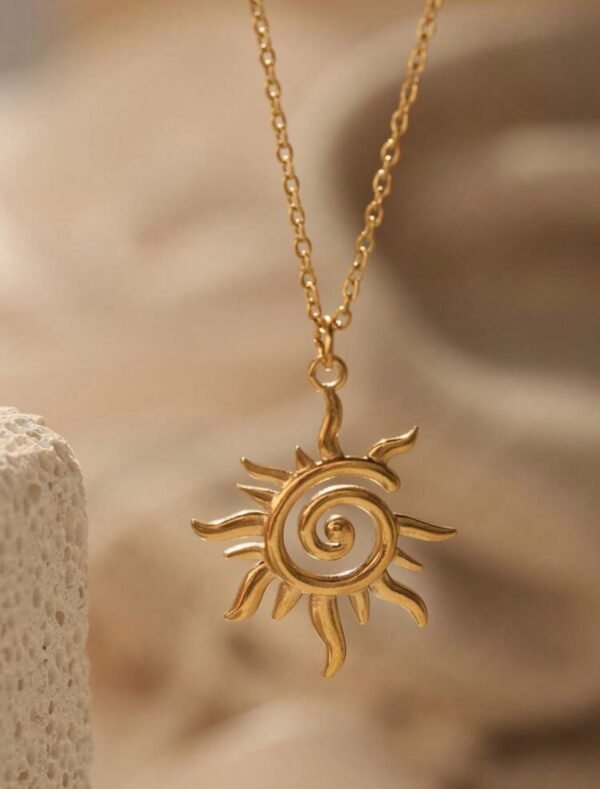 spiral sun Spiral Sun Nacklace