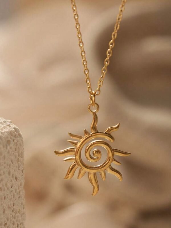spiral sun Spiral Sun Nacklace